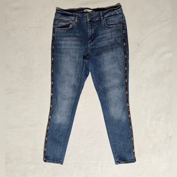 🔥Zara jeans size 12, skinny. - Picture 2 of 16